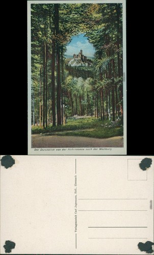 Ansichtskarte eisenach - ansichtskarte,
