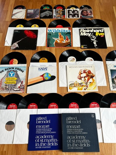 23x schallplatten sammlung - 23x,