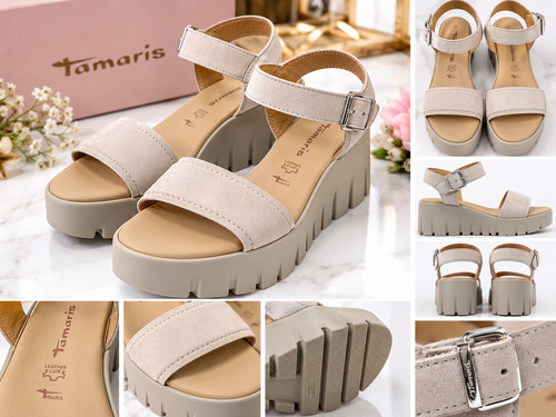Tamaris damen keilsandaletten - tamaris,