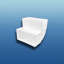 PVC Bogen 90° Grad vertikal