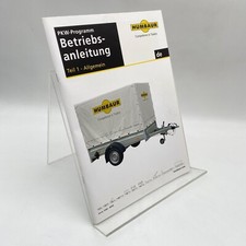 Humbaur PKW Anhänger Serie 1000 - 8400 Betriebsanleitung Allgemein 2016