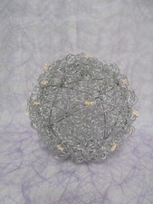 Deko Kugel aus Draht –