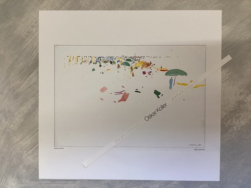 Oskar koller kunstdruck - oskar, 1985