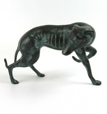 Schöne Metall Hund Windhuns