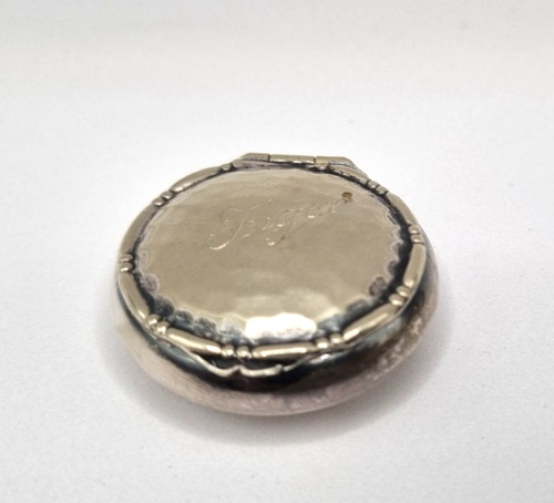 Antik jugendstil silber pillen - antik,
