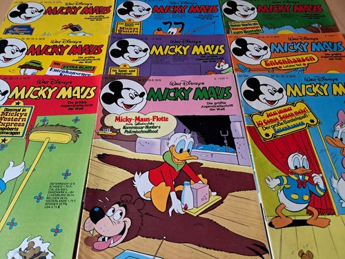 Micky maus konvolut - -,