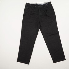 WESTBURY Herren Jeans Hose Gr. 26 schwarz tapered five Pocket Mid Waist Baumwoll