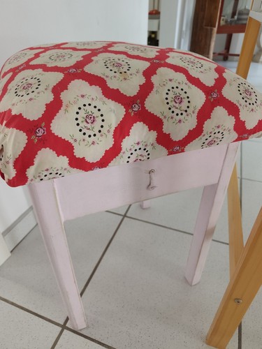 Polsterhocker vintage - polsterhocker,