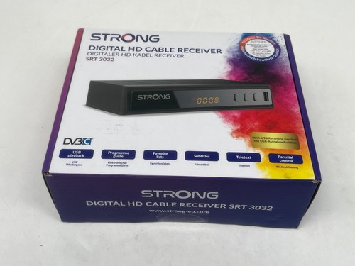 Strong srt 3032 - dvb-c, receiver