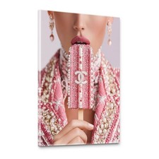 Chanel Eis Leinwand Bild