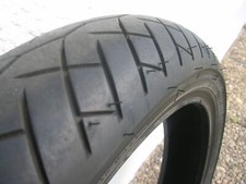 Reifen vorn Bridgestone BT45F 110/70 - 17 M/C 54H front old tyre 4,00 mm