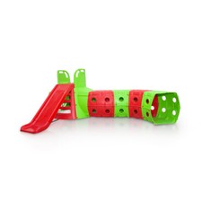 Babyrutsche Kinderrutsche Gartenrutsche Tunnel Kletterturm 2,7 m Spielcenter