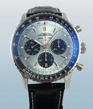 Breitling Navitimer B01 Chronograph 43 Ice-Blue Ref: AB0138241C1P1 Box&Papiere