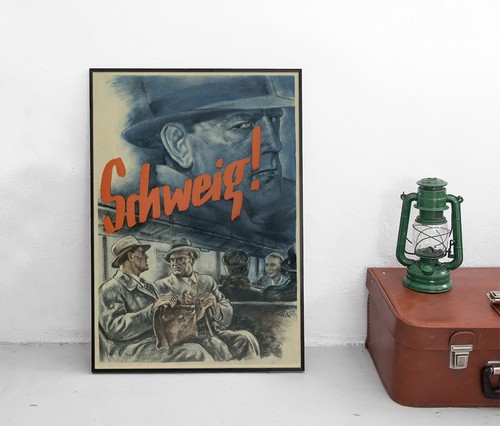 Poster achtung spione - achtung,