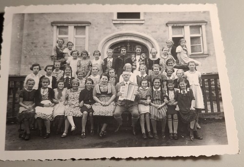 Altes foto vintage lehrer mit - lehrer,