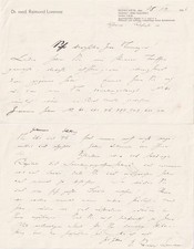 Robert Kothe Komponist Violinist autograph Brief signiert signed composer 337208