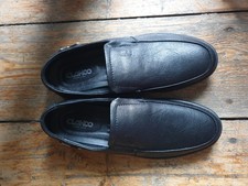 Clohoo, Slipper, Halbschuh, Herrenschuh, schwarz, Gr. 45, neu, flacher Schuh