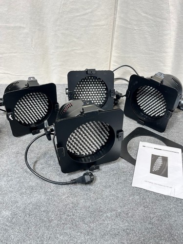 Varytec led par short black - par, 56