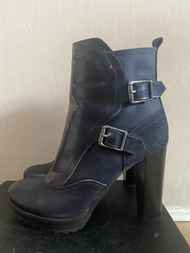 Star raw leder stiefeletten - leder,