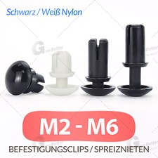 Befestigungsclips Spreiznieten