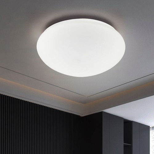 Led decken lampe glas weiß - led,