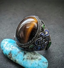 Vintage Ring Filigran Silber