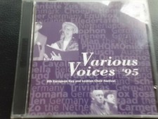VARIOUS  VOICES  ´95 ,  8th EUROPEAN  GAY and LESBIAN CHOIR FESTIVAL , 2 CD s
