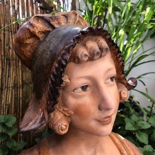 Terrakotta Jugendstil Büste