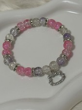 Pink Hello Kitty bracelet Handmade 🌷💕