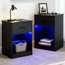 2 x Nachttisch Beistelltisch