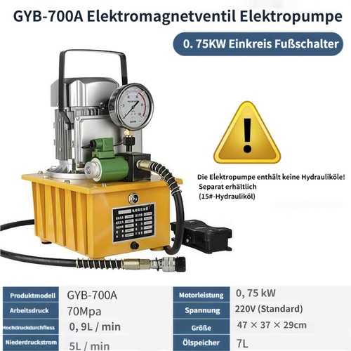 Hydraulikaggregat elektrisch - hydraulikaggregat,