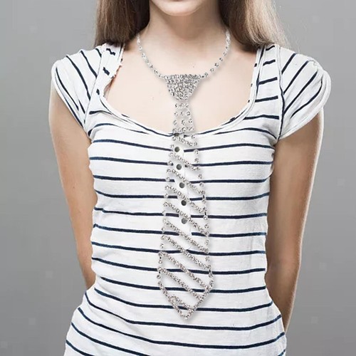 Strass krawatte funkelnde - strass,