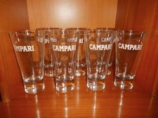 7x Campari Gläser Original
