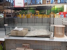 Käfig/Nagarium Mit Glas Und