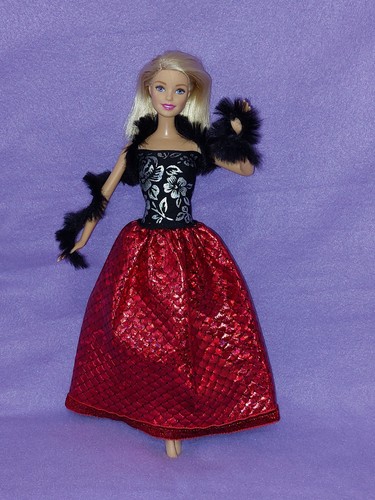 Barbie kleid meerjungfrau - kleid,