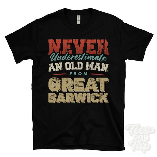 Shirt unterschätze niemals - unterschÄtze,