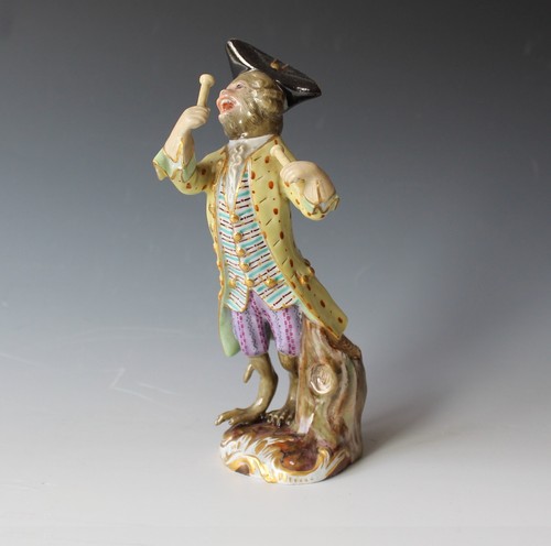 Meissen figur affenkapelle - meissen,