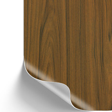 10€/m² Selbstklebende Folie Tapete Holzoptik Nussbaum Klebefolie Möbel Küche Tür