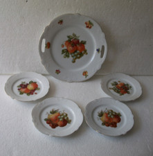 Alte Obstteller 5-teiliges Set Obstteller Schumann Bavaria