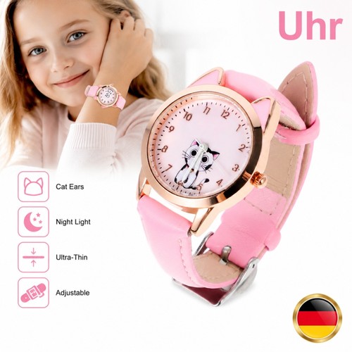Kinder uhr cartoon katze - uhr,