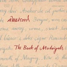 The book madrigals von - the,
