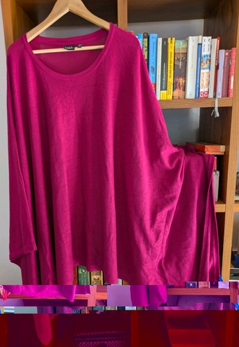 Lagenlook pullover cape umhang - pullover,