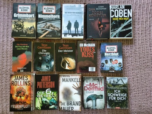 Buchpaket 15x bücher - buchpaket,