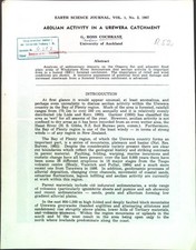 Aeolian Activity in a Urewera