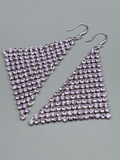 Statement Ohrringe mit Swarovski® Kristall in Boho Stil Damen Geschenk Neu