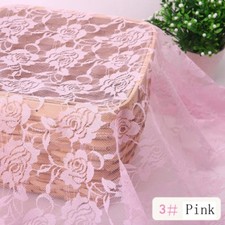 Rose Spitze Stoff  50cm*150CM