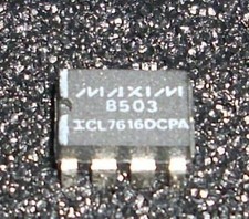 1 pcs. ICL7616DCPA monolithic CMOS op amp NEW Original! 7616 opamp