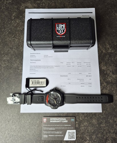 Neuwertiger luminox navy - neuwertiger, seal