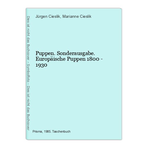 Puppen sonderausgabe - puppen.,