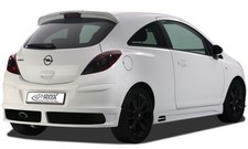 RDX Racedesign Heckansatz für Opel Corsa D 2006-2010 Diffusor Spoiler Stoßstange